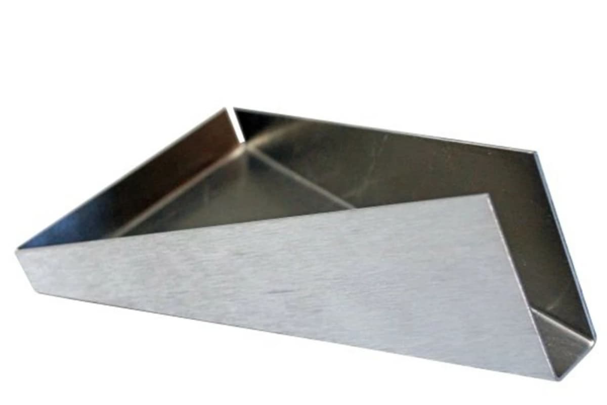 Super Prof 4.026.32 Stootvoegenbakje - Aluminium - 120 X 200mm