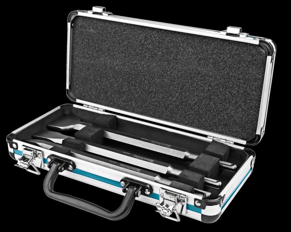 Makita D-42357 SDS-Plus 3 Delige Beitelset In Koffer thumbnail 2