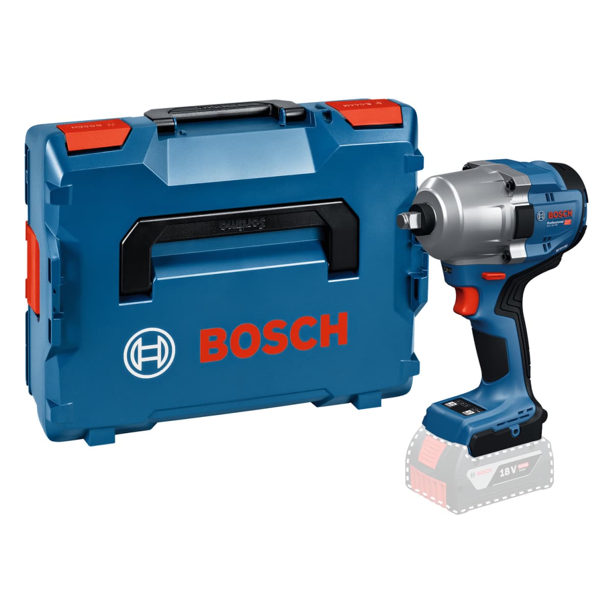 Bosch GDS 18V-780 18V Accu Slagmoersleutel Body In L-boxx - 780Nm