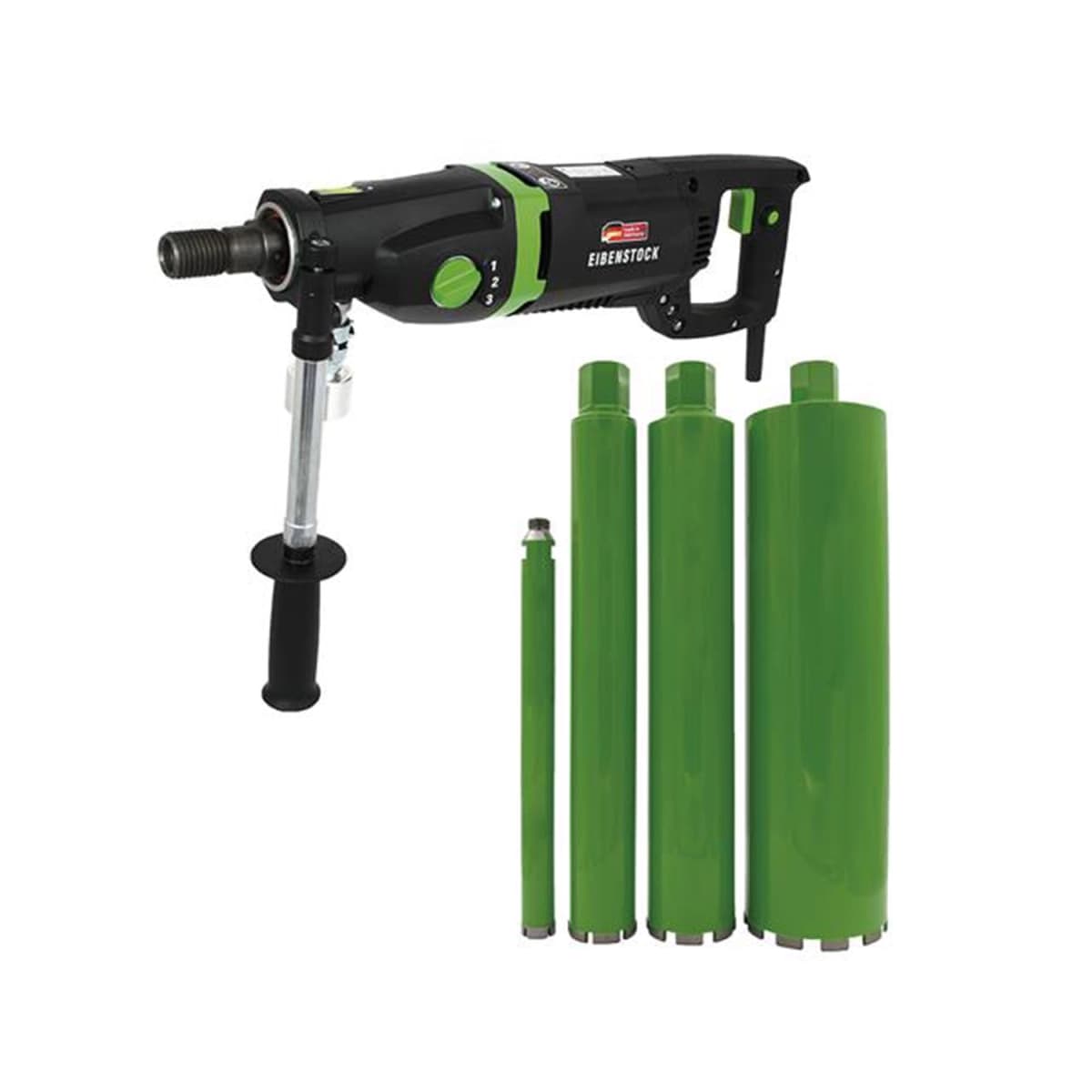 Eibenstock ETN 162/3 Set A1 Diamantboormachine - 2200W - Met Dikw. Boren 31/61/81/131
