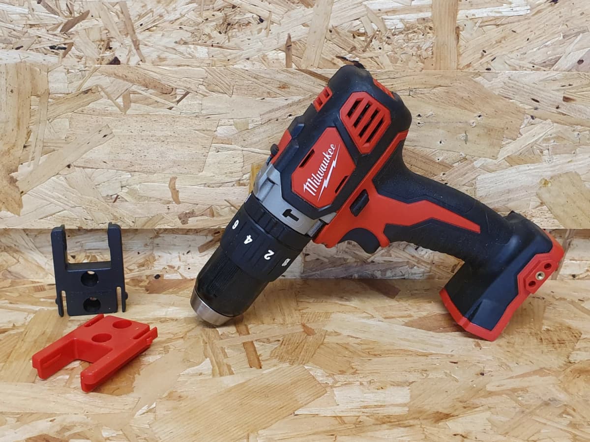 StealthMounts TM-MW18-BLK-4 Machinehouder Voor Milwaukee M18 - Zwart - 4-pack thumbnail 3