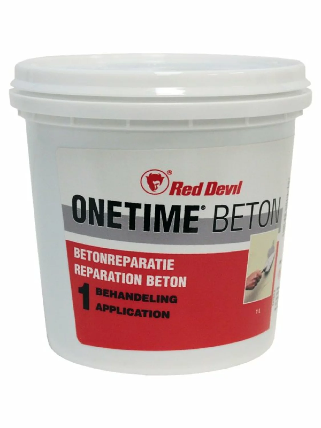 Red Devil ONETIME Beton - Wit - 1L