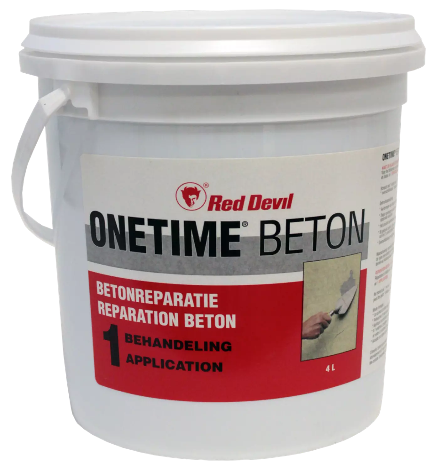 Red Devil ONETIME Beton - Wit - 1L thumbnail 3