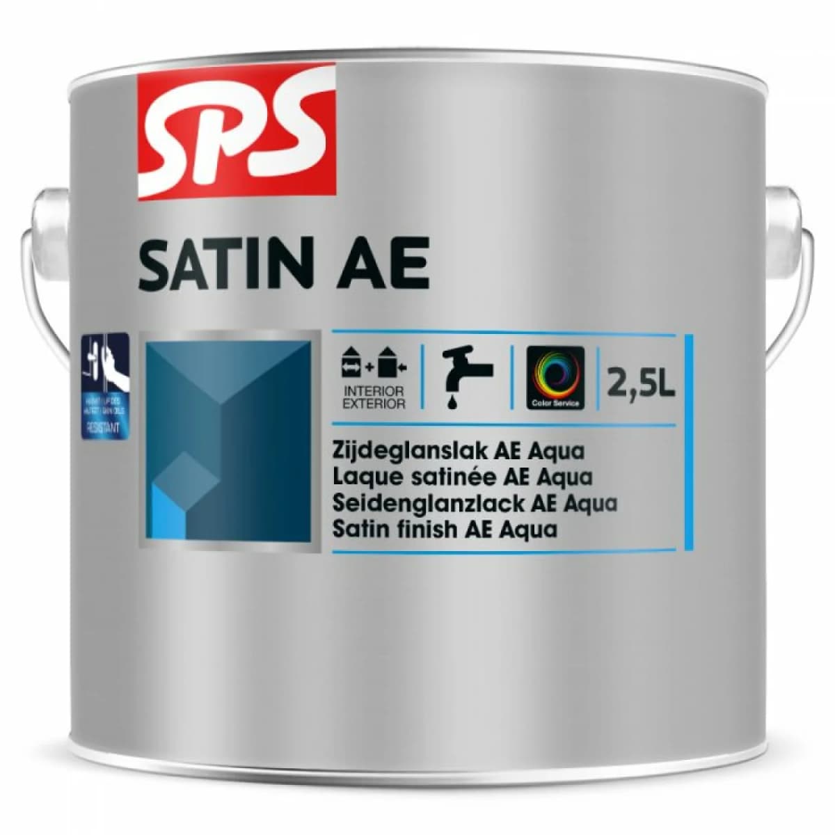 SPS Satin AE Lak - RAL 9010 - 2,5L