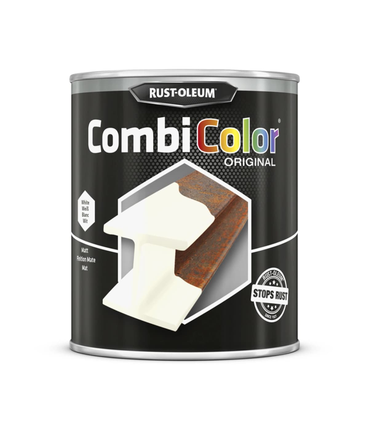 Rust-Oleum Combicolor - Mat Wit - 0,75L