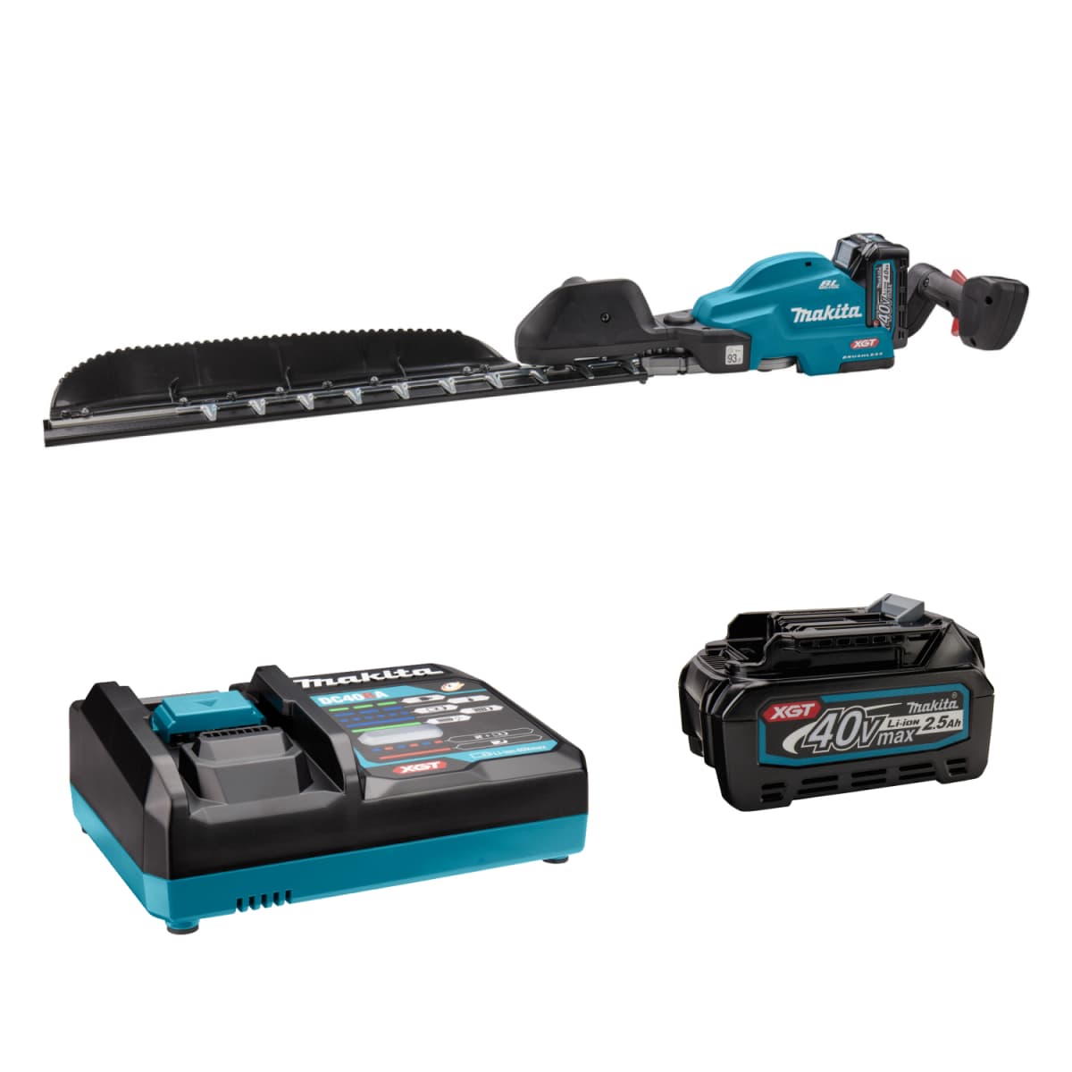 Makita UH013GM101 XGT 40V Max Li-Ion Heggenschaar Set (1x 4,0Ah) - 600mm - Koolborstelloos