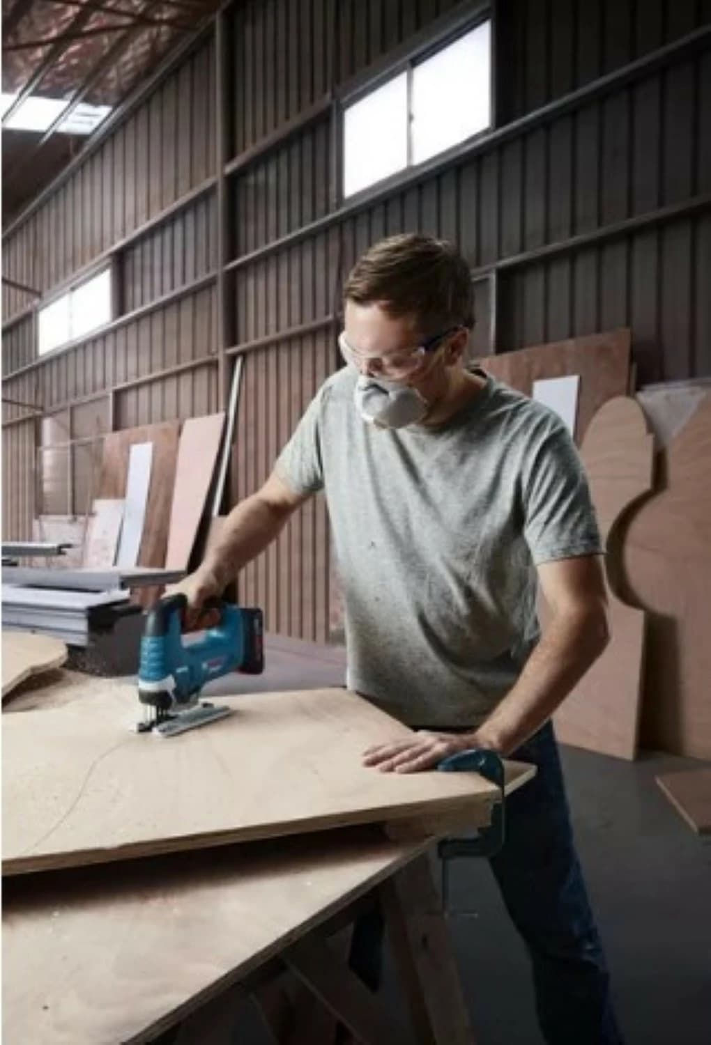 Bosch GST 18V-125 B 18V Li-ion Accu Decoupeerzaag Body - Koolborstelloos - 06016B3001 thumbnail 4