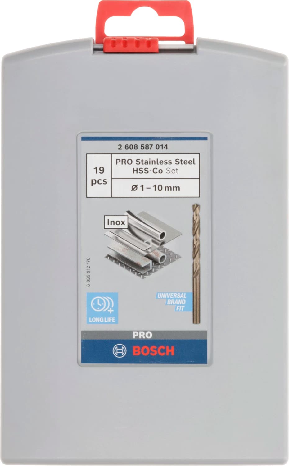 Bosch 2608587014 19-delige ProBox Metaalborenset HSS-Co DIN 338 thumbnail 2