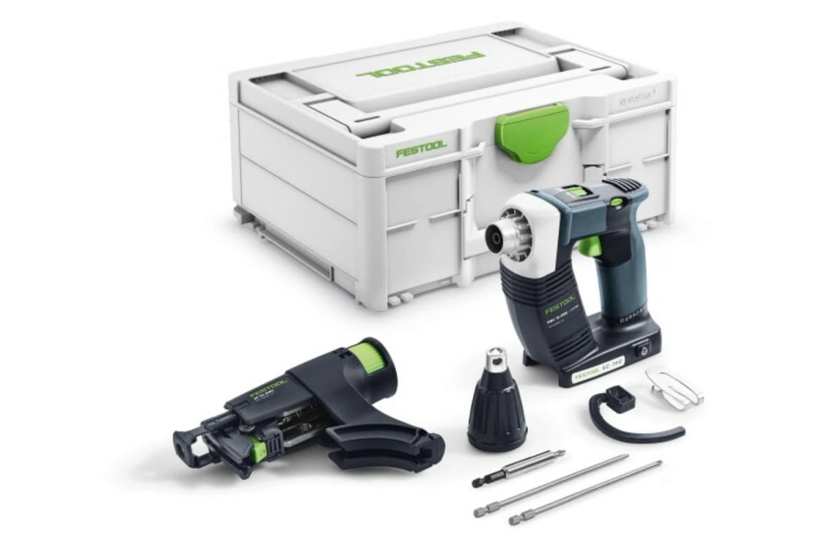 Festool DURADRIVE DWC 18-2500-Basic 18V Li-Ion Accu Bandschroefmachine Body In Systainer - 18Nm - 55mm - Koolborstelloos