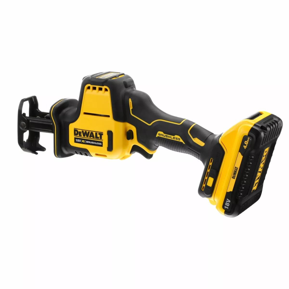 DeWALT DCS369M2 18V Li-ion XR Accu Reciprozaag Set (2x 4.0Ah) In TSTAK - Koolborstelloos thumbnail 3