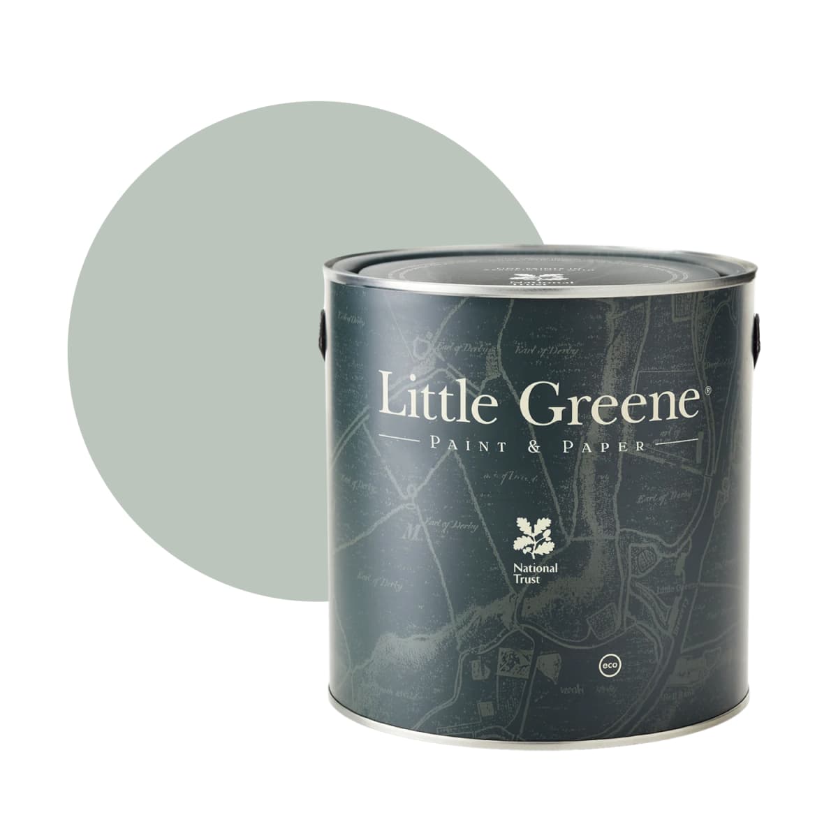 Little Greene Intelligent Eggshell - Pearl Colour Dark No. 169 - 2,5L