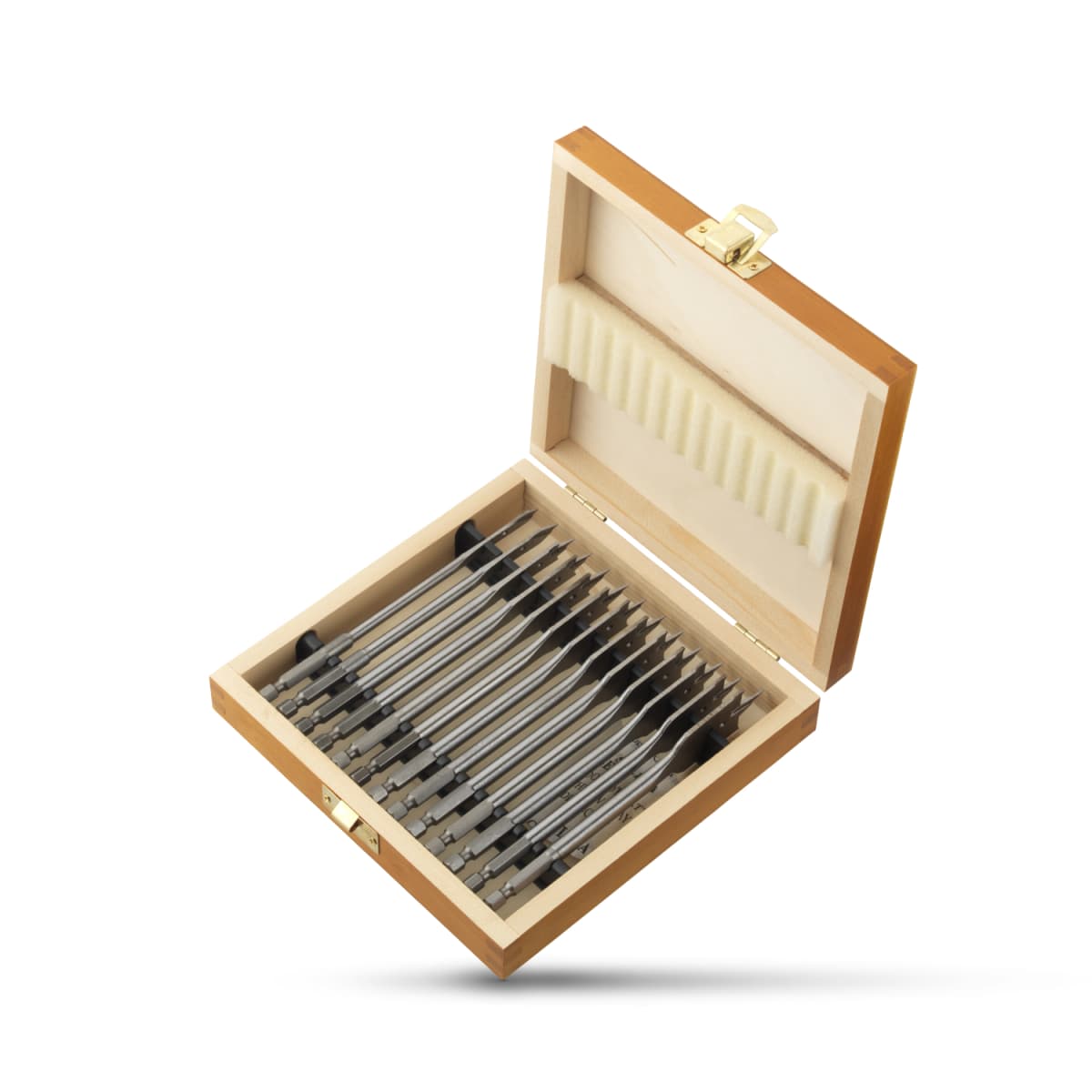 Fit-to-Fix 4000140012 13-delige Uni Speedborenset - Quicklock - Hout - 6 T/m 25mm