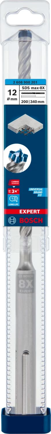 Bosch 2608900201 Hamerboor SDS Max-8X 12x200x340mm thumbnail 2