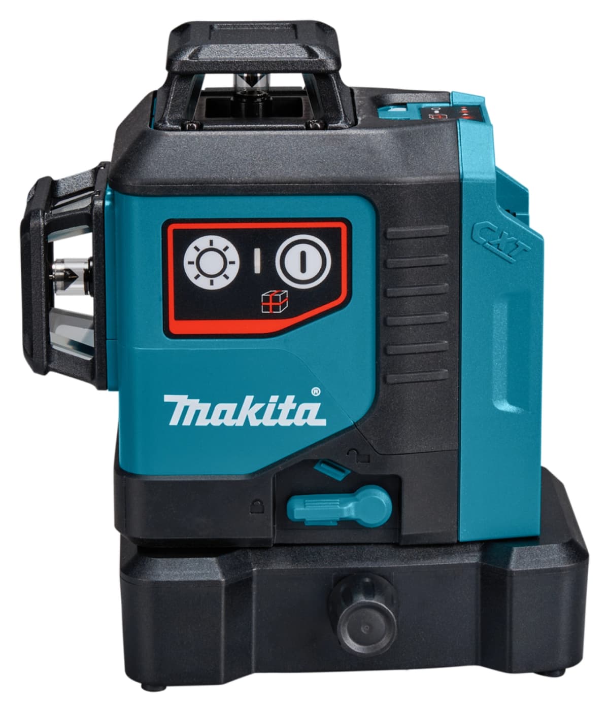 Makita SK700D 12V Max Li-Ion Accu Zelfnivellerende 3x360° Kruislijnlaser Body In Tas - 25m - Rood thumbnail 3