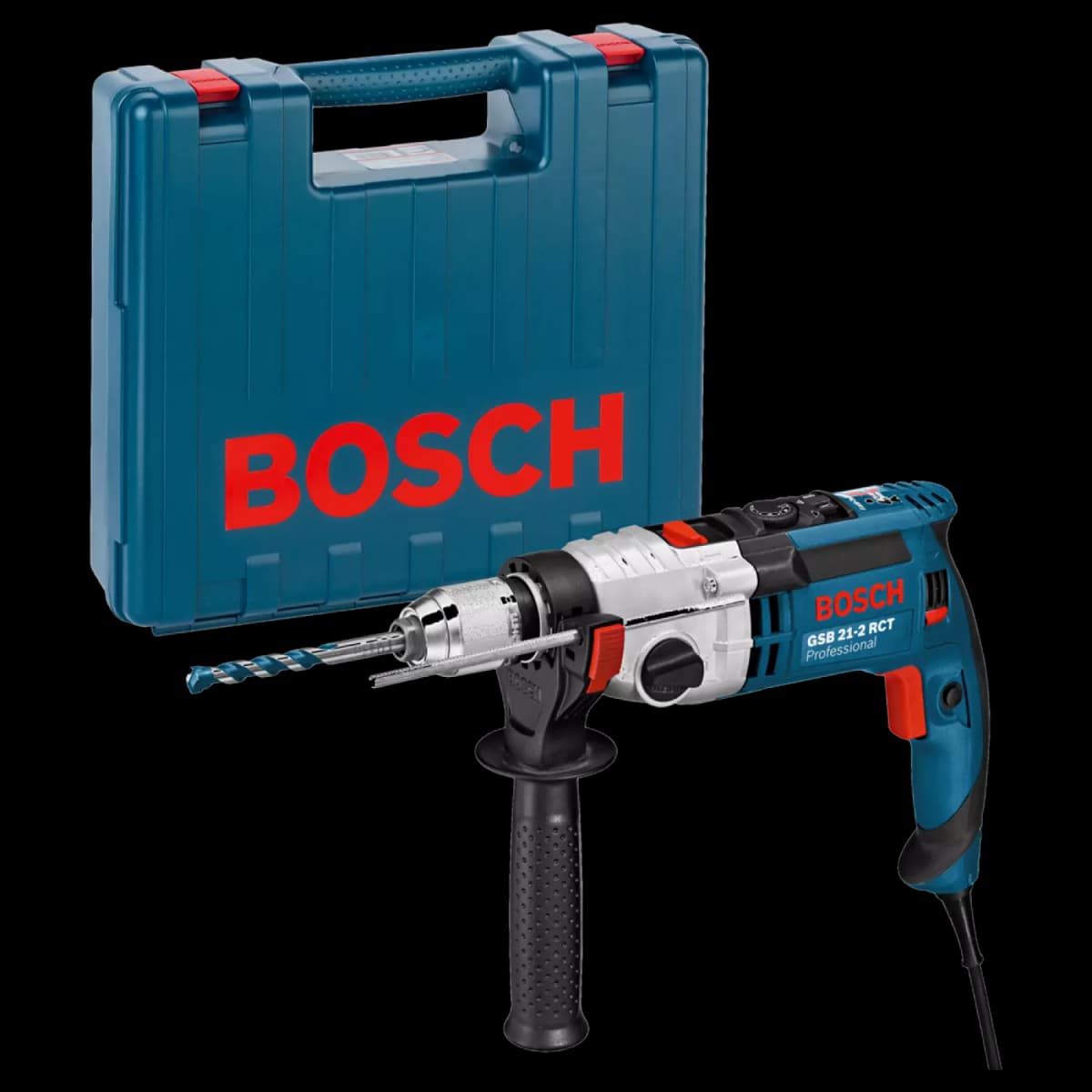 Bosch GSB 21-2 RCT Klopboormachine In Koffer - 1300W