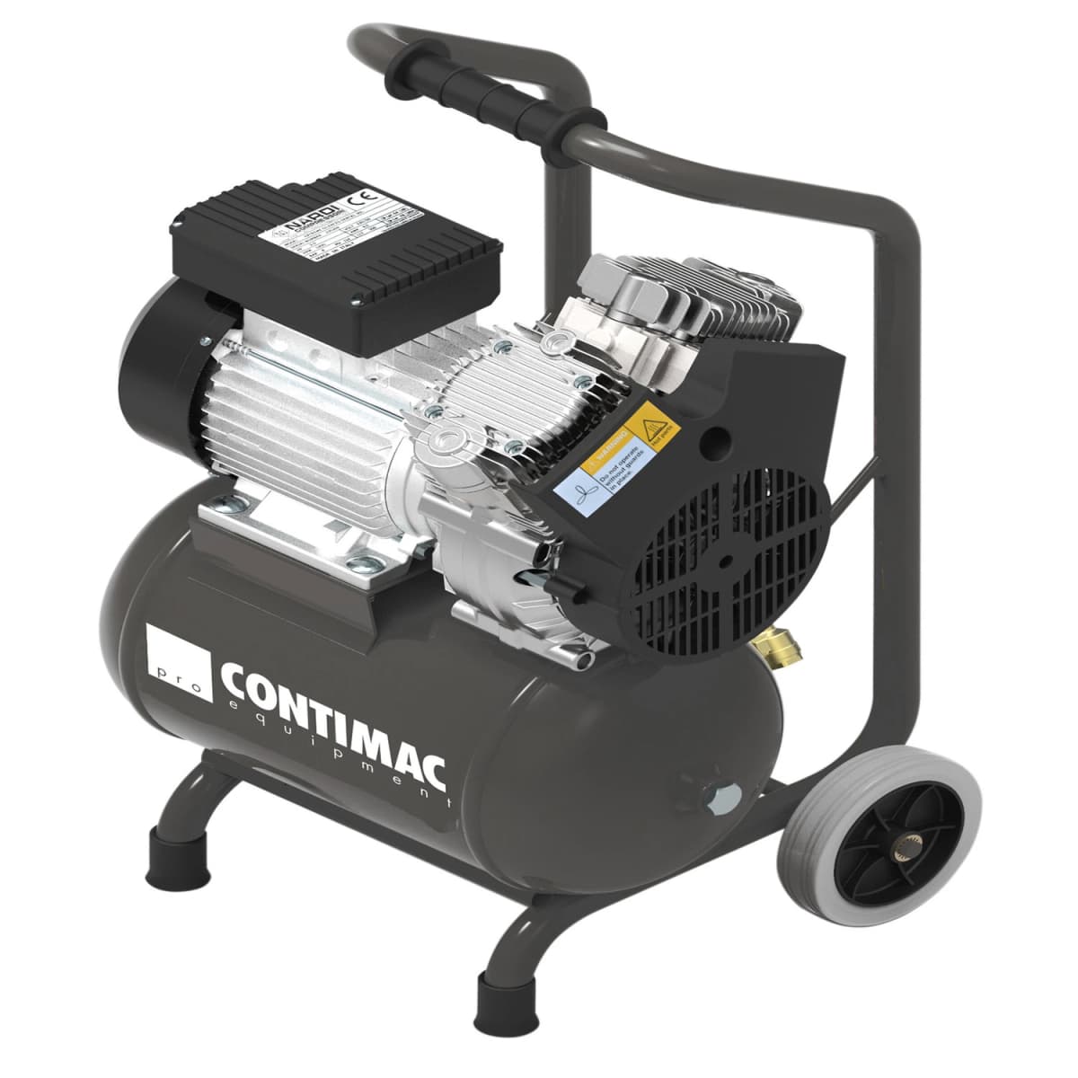Contimac CM 240/10/10 WF Compressor - 1,5 PK - 10 Bar - 240 L/min - 10 L
