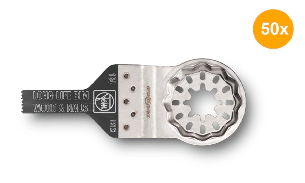 Fein 63502184250 E-Cut Long-Life Zaagblad (50st) - SL - 30 X 10mm (184)