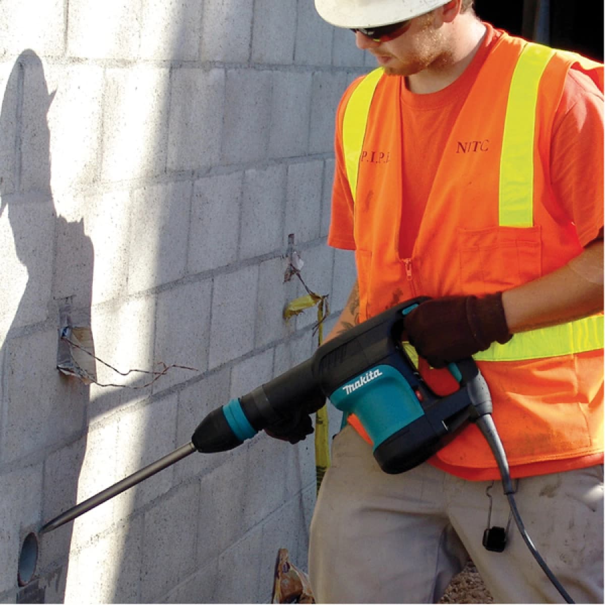 Makita HM0870C SDS-max Breekhamer In Koffer - 1100W - 7,6J thumbnail 3