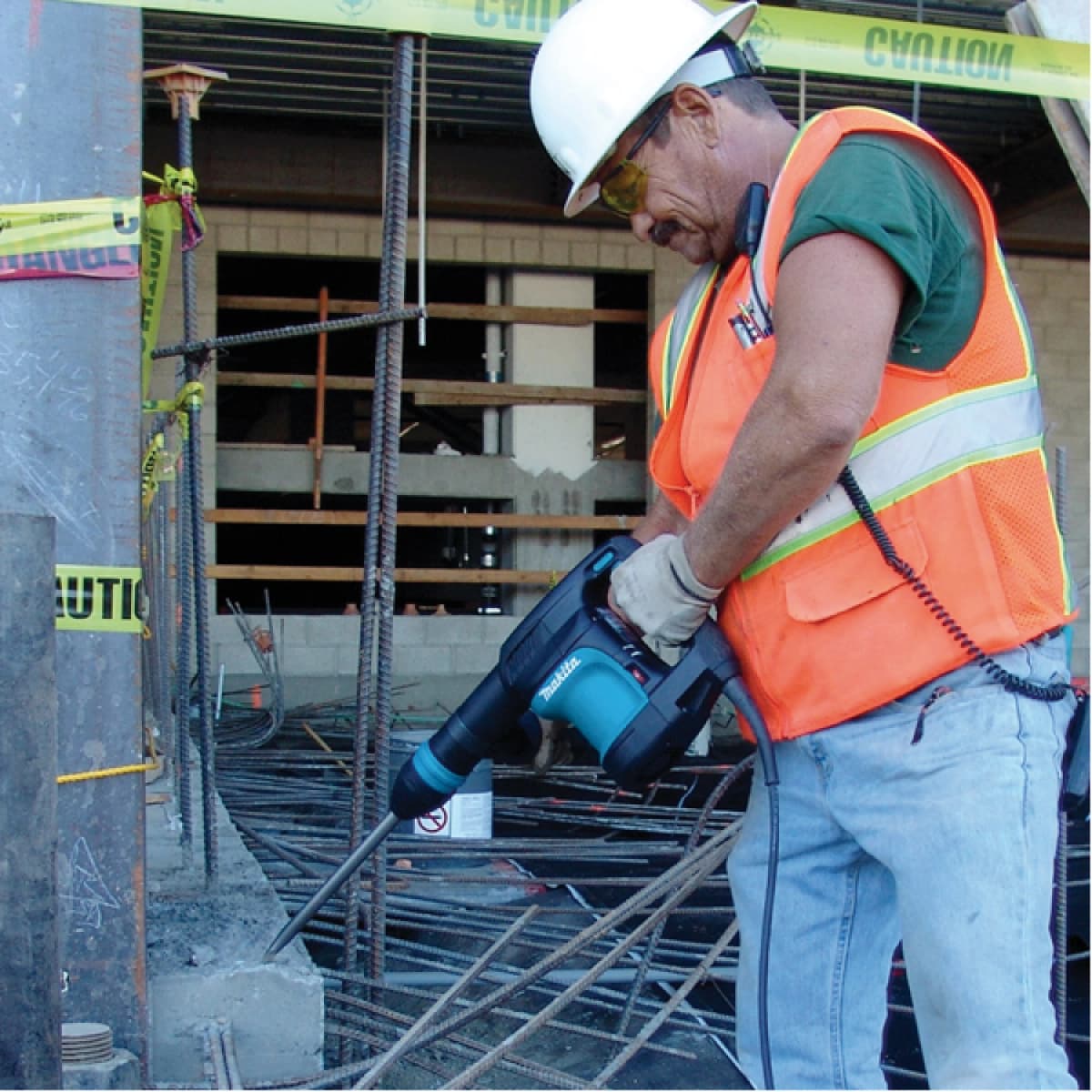 Makita HM0870C SDS-max Breekhamer In Koffer - 1100W - 7,6J thumbnail 4