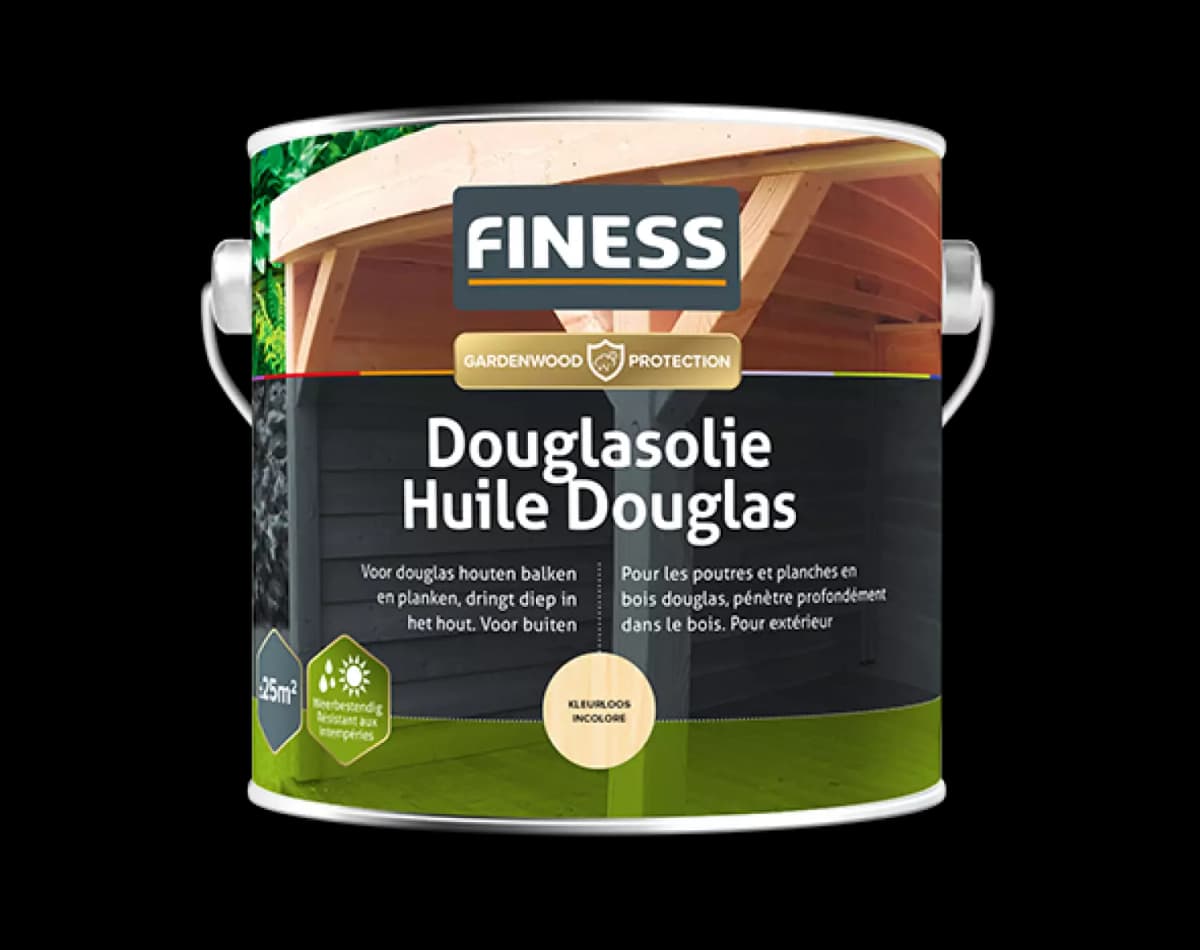 Finess Douglas Olie - Kleurloos - 0,75L