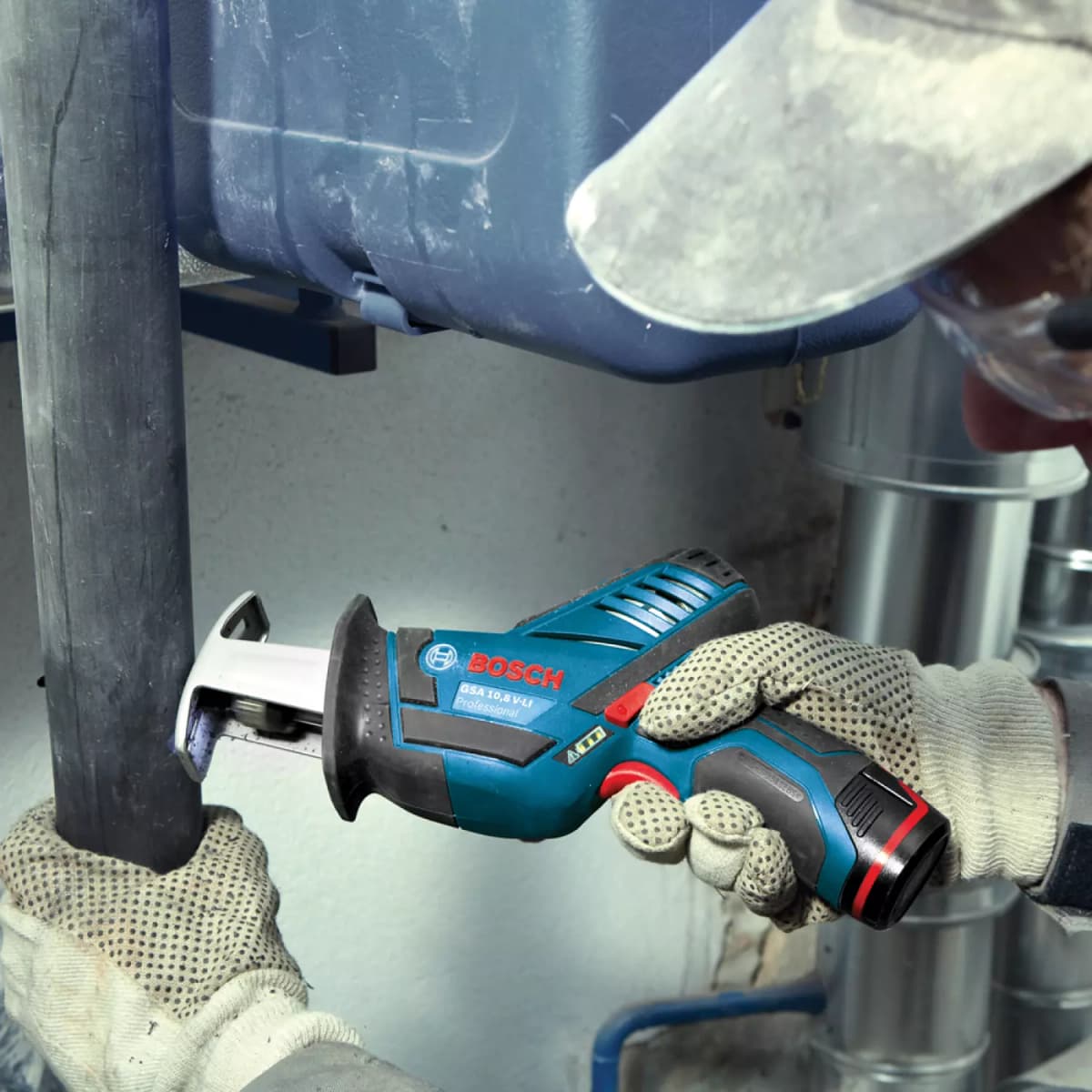 Bosch GSA 12V-14 12V Li-Ion Accu Reciprozaag Body In L-Boxx - Snelwissel thumbnail 4