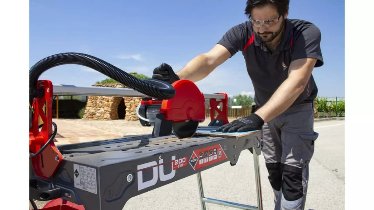 Rubi DU 200 EVO Tegelzaagmachine Incl. Diamantzaagblad - 650mm thumbnail 4