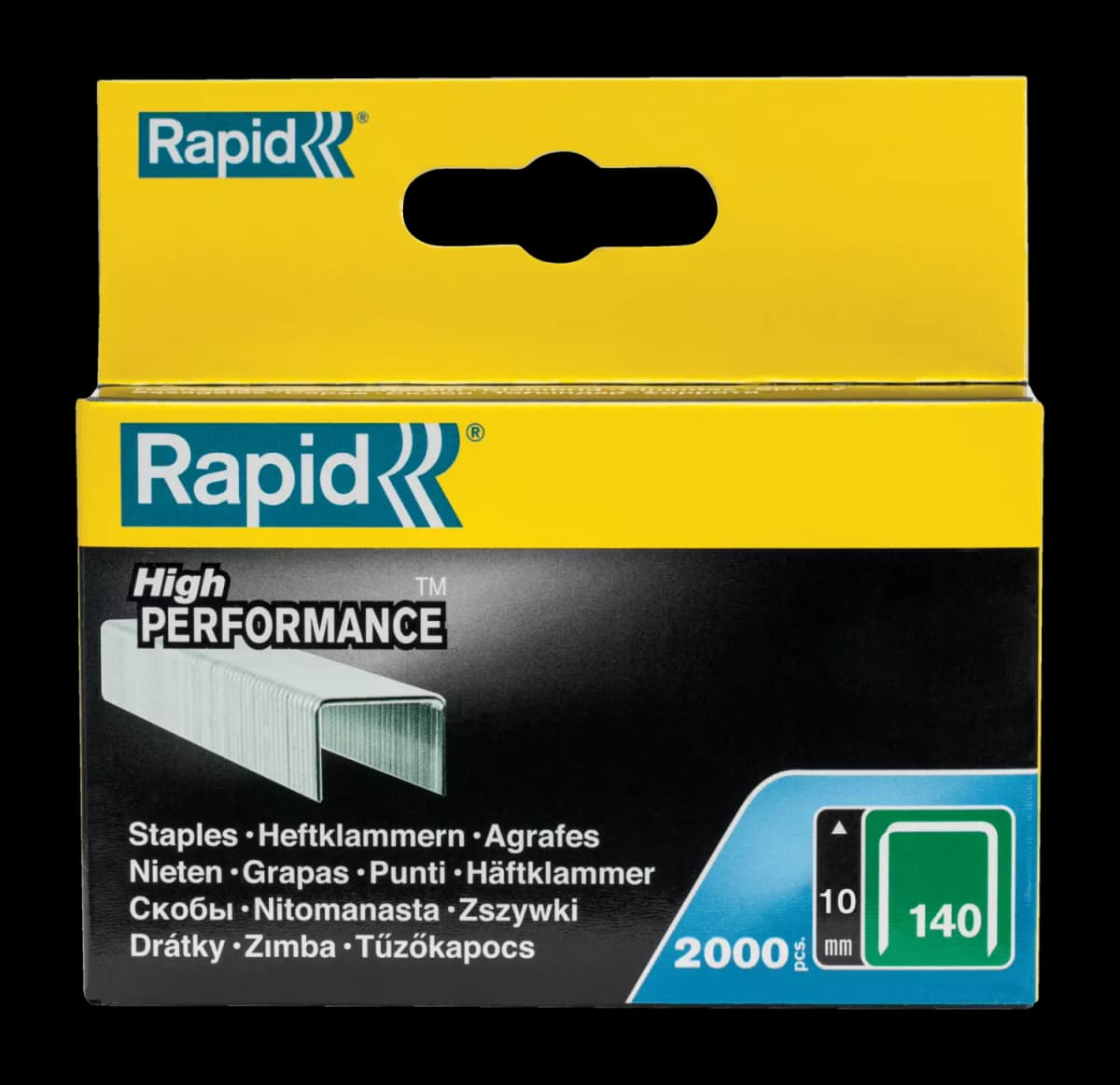 Rapid Vlakdraadnieten - 140/10mm - Gegalvaniseerd - 2000st