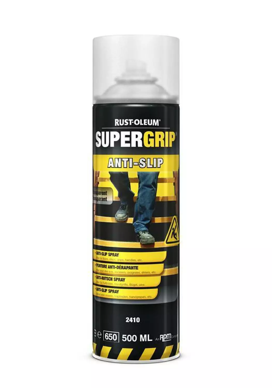 Rust-Oleum Hard Hat Anti-Slip Spray - Transparant- 0,5L