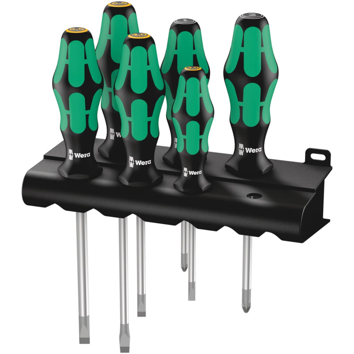 Wera 5105656001 Kraftform Plus 6-delige Schroevendraaierset