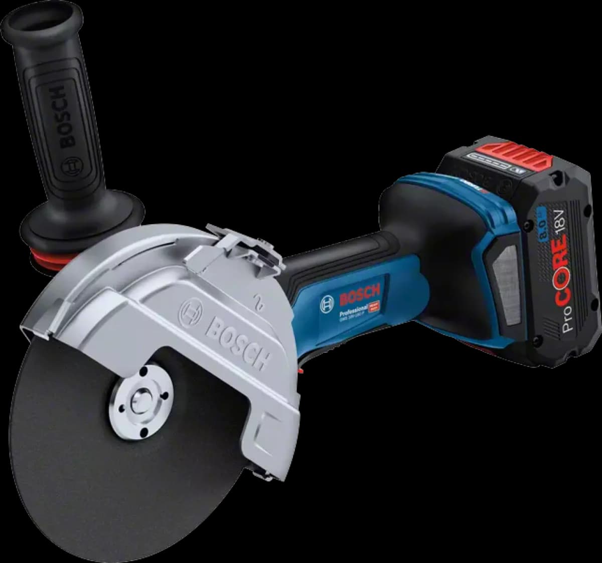 Bosch GWS 18V-180 P 18V Accu Haakse Slijper Body - 180 Mm