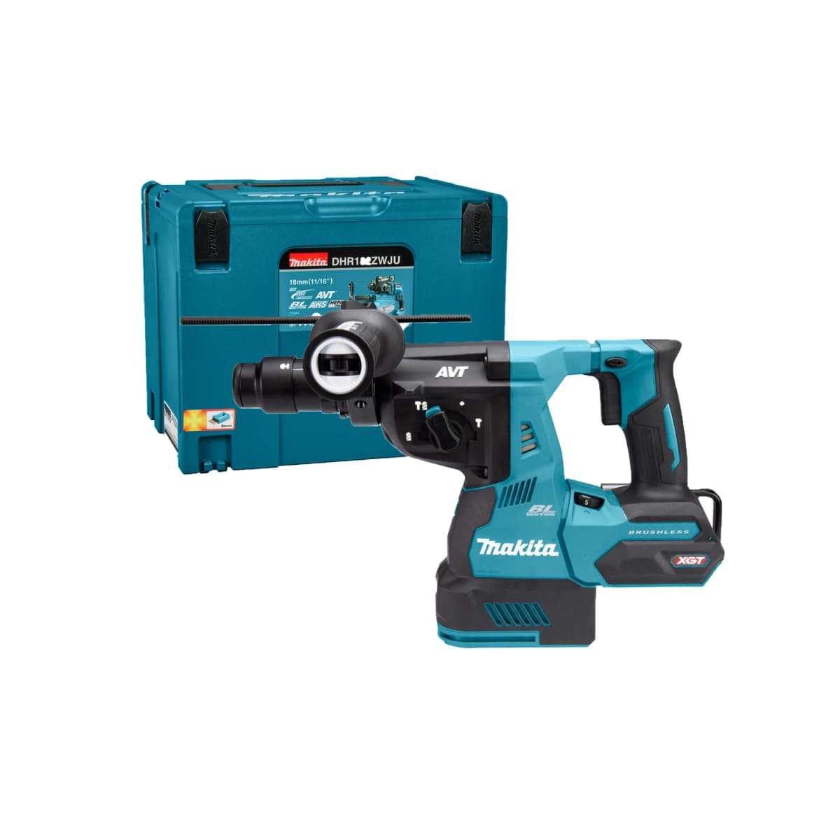 Makita HR004GZ01 40V Li-Ion Accu SDS-Plus Combihamer Body In Mbox - 2,9J - Koolborstelloos