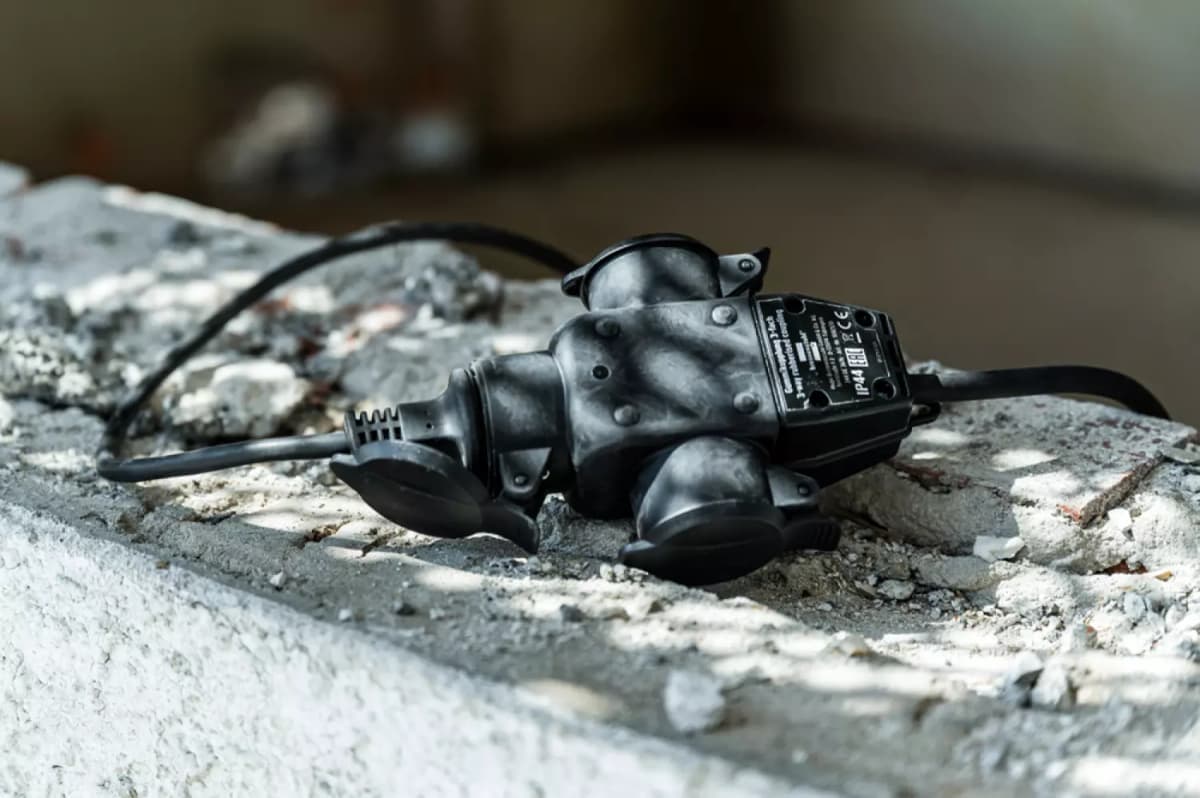 Brennenstuhl 1082120 Rubber Koppeling 3-voudig - IP44 thumbnail 3