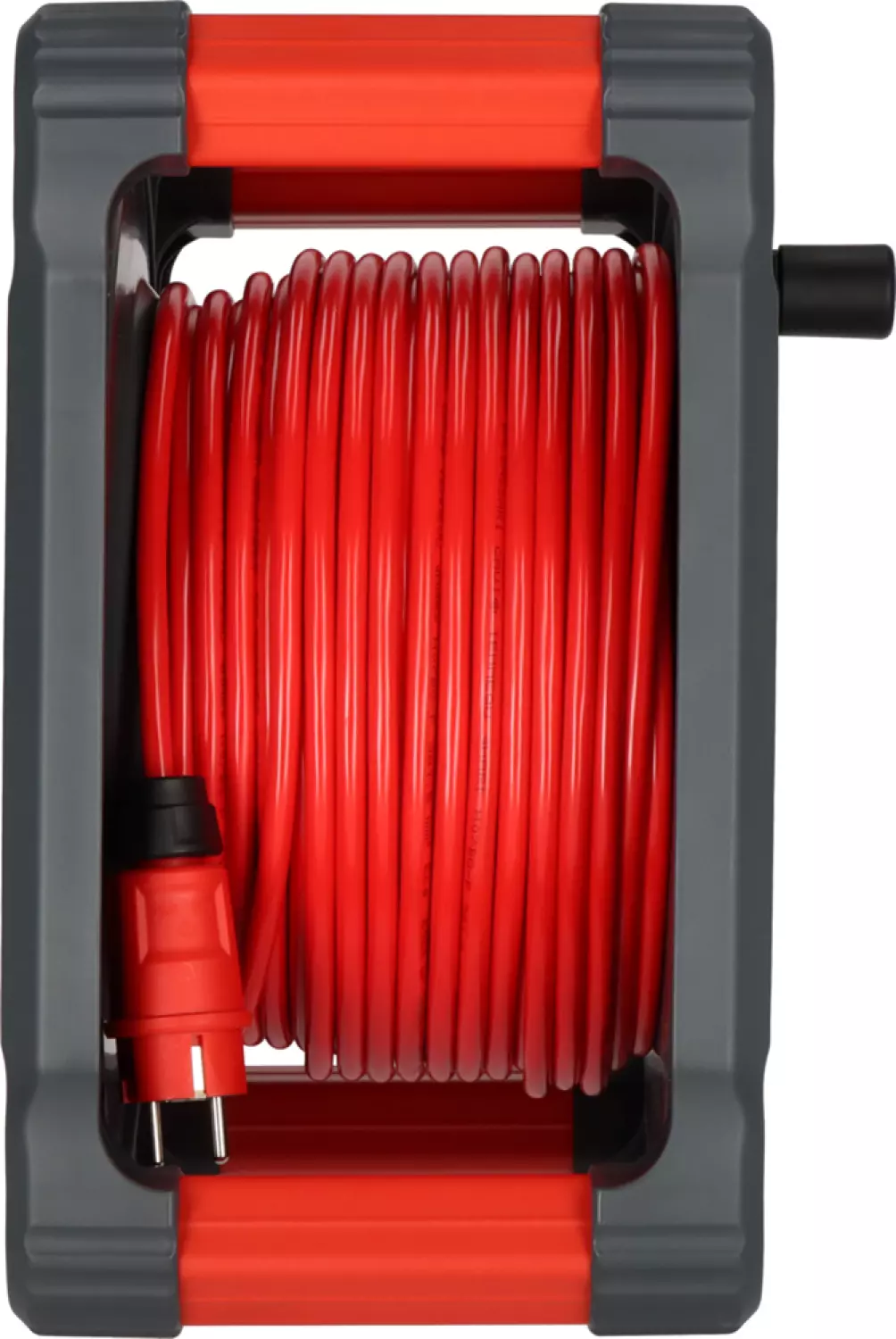 Brennenstuhl Professional KA 5110 Bouwplaats Cube 5-voudig Kabelhaspel H07BQ-F 3G1.5 - IP44 - 50m - Rood thumbnail 3