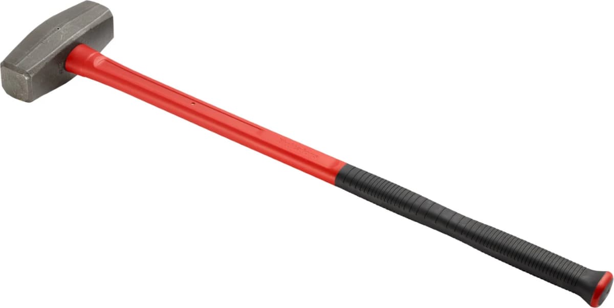 Hultafors KS 6000 G Sleg Hamer - Rubberen Handgreep - 6000 Gram - 850mm - Dubbele Kop