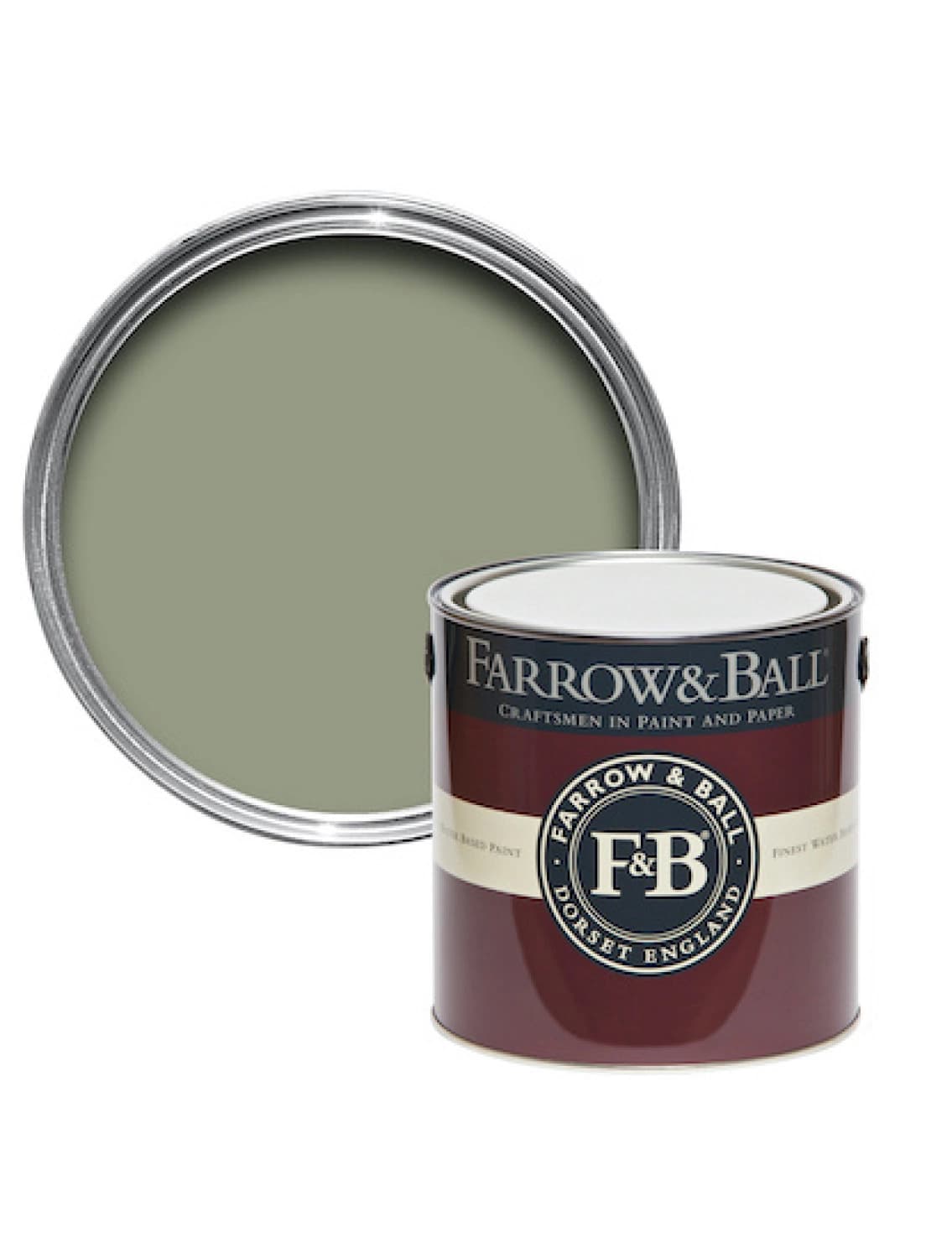 Farrow&Ball Exterior Eggshell Lichen No.19 - 2.5L