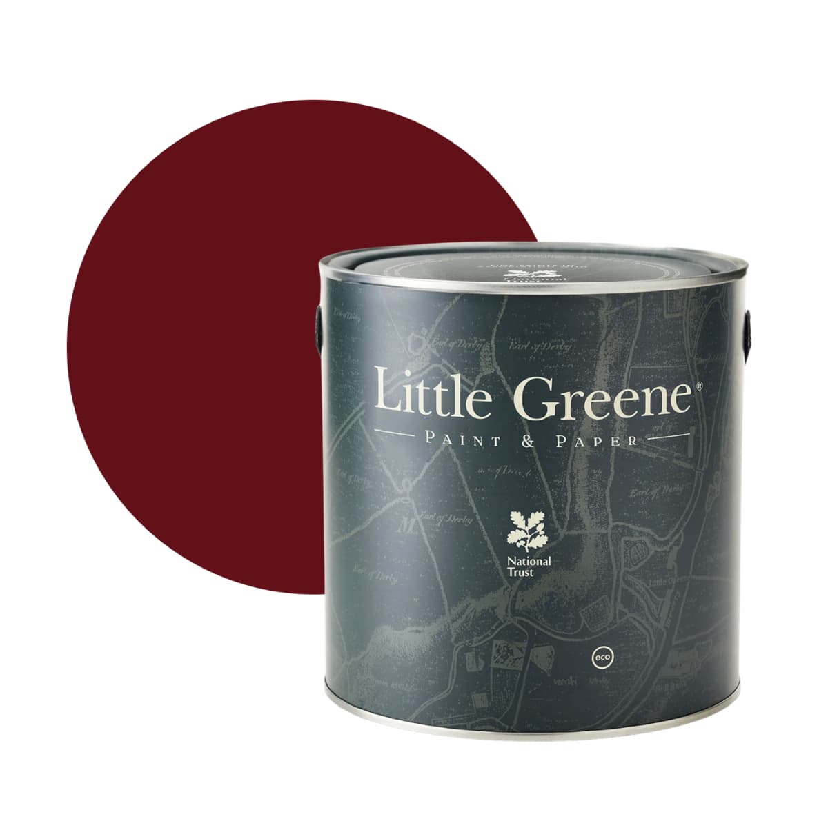 Little Greene Absolute Matt Emulsion - Baked Cherry No. 14 - 5L