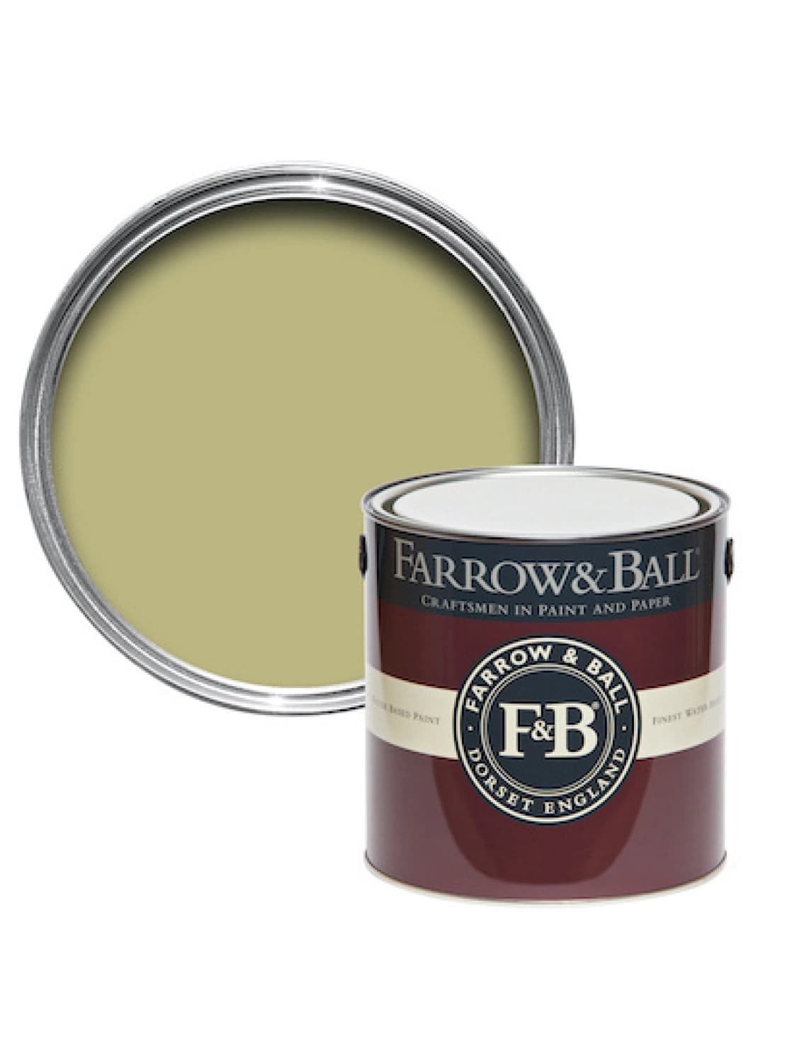 Farrow&Ball Modern Eggshell Churlish Green No.251 - 5L