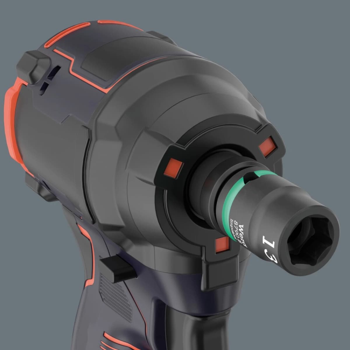 Wera 05150114001 16-delige 9724 8010 B Zyklop Comfort Ratel- En Doppenset In Foam Inlay - 3/8" thumbnail 2