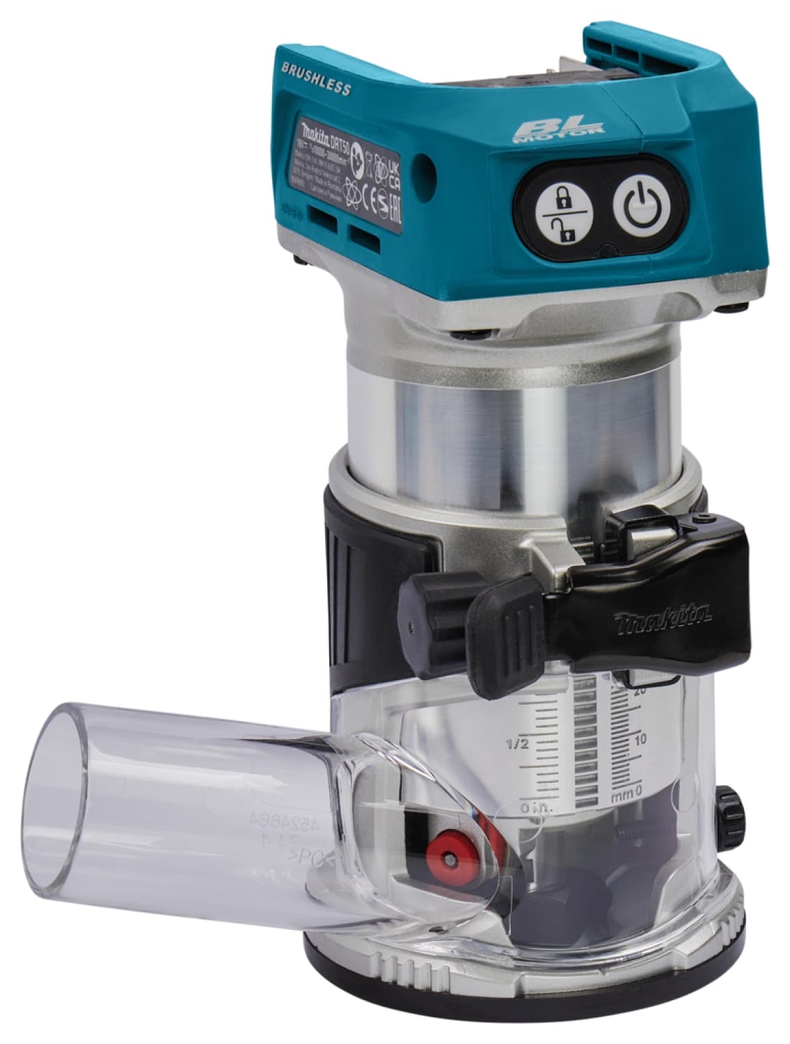 Makita DRT50Z 18V Li-ion Accu Kantenfrees Body thumbnail 2