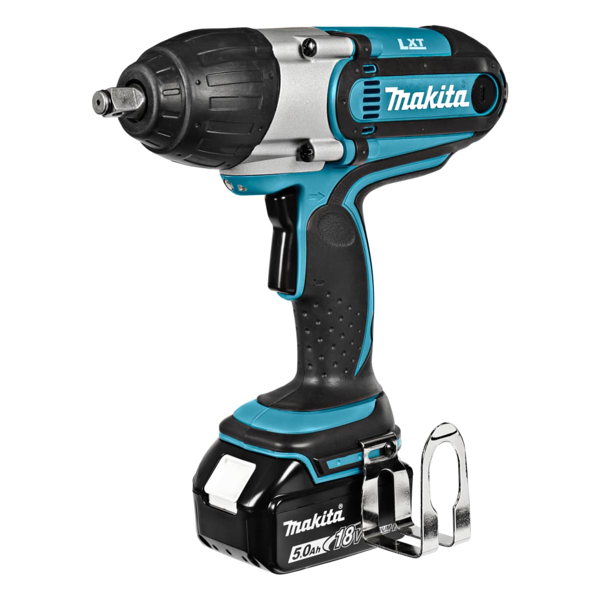 Makita DTW450RTJ 18V Li-Ion Accu Slagmoersleutel Set (2x 5.0Ah Accu) In Mbox - 440Nm - 1/2" thumbnail 2