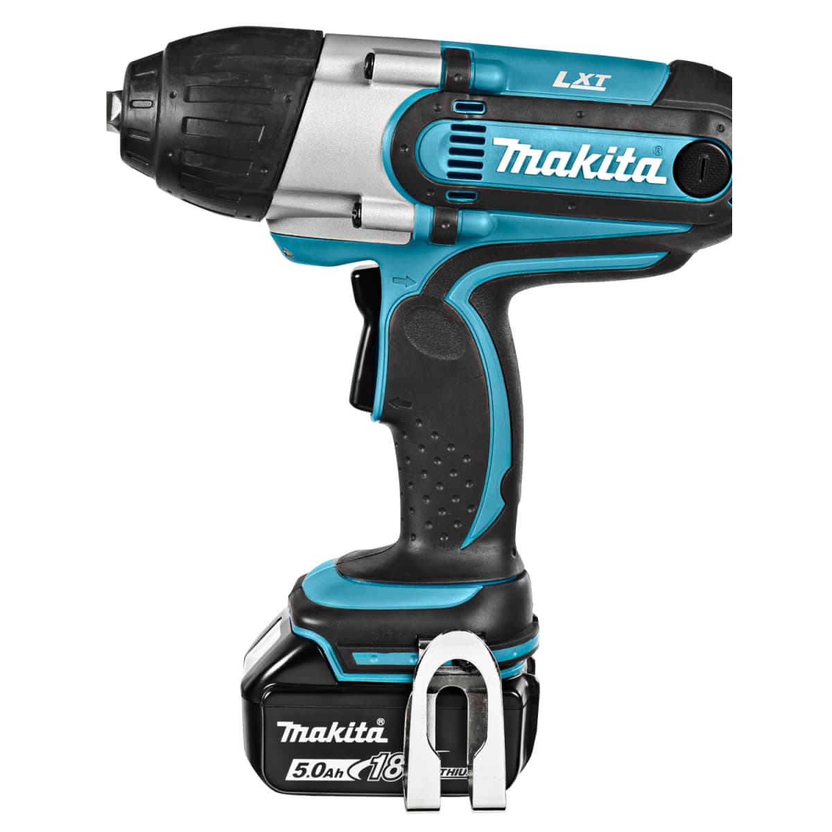Makita DTW450RTJ 18V Li-Ion Accu Slagmoersleutel Set (2x 5.0Ah Accu) In Mbox - 440Nm - 1/2" thumbnail 4
