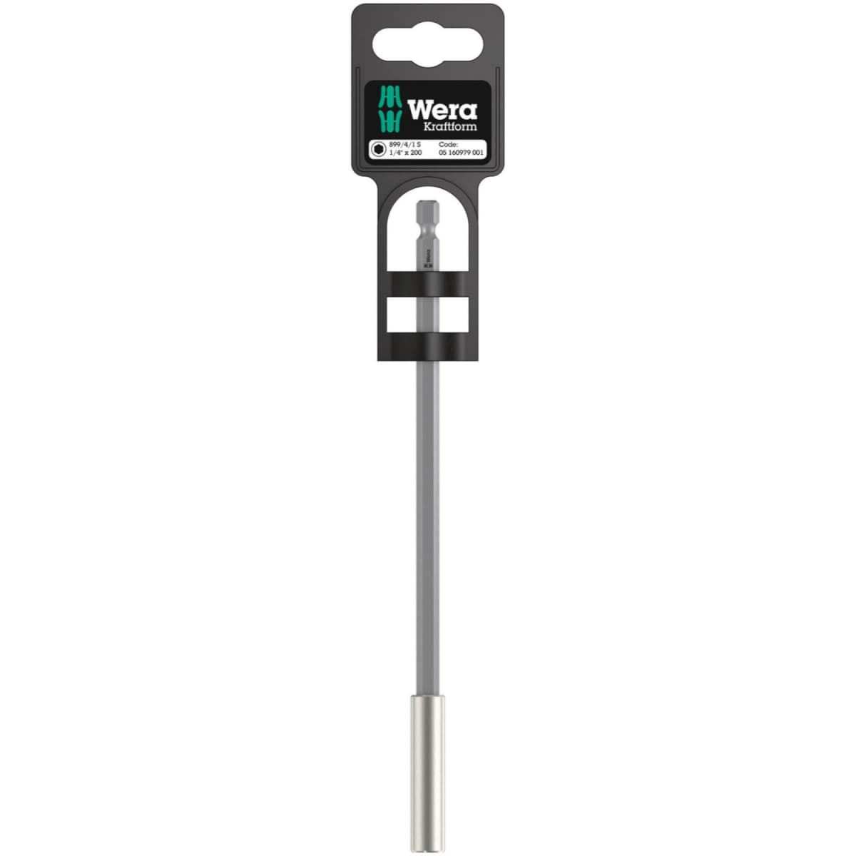 Wera 5160979001 Bithouder Met Spanring - Universeel - 1/4''X 200mm