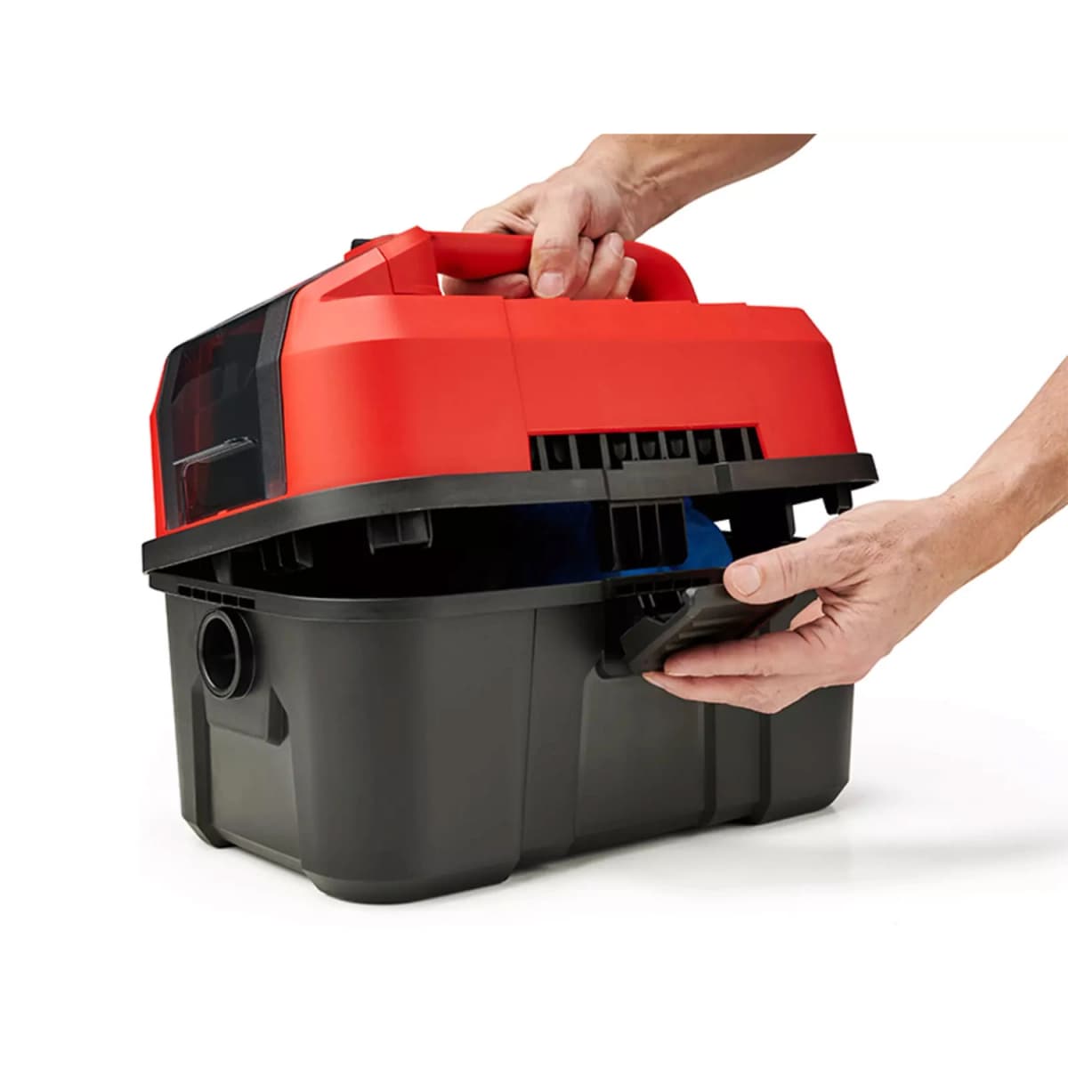 Einhell TE-VC 18/10 Li Solo 18V Li-Ion Accu Nat-/droogzuiger Body - 10L thumbnail 3