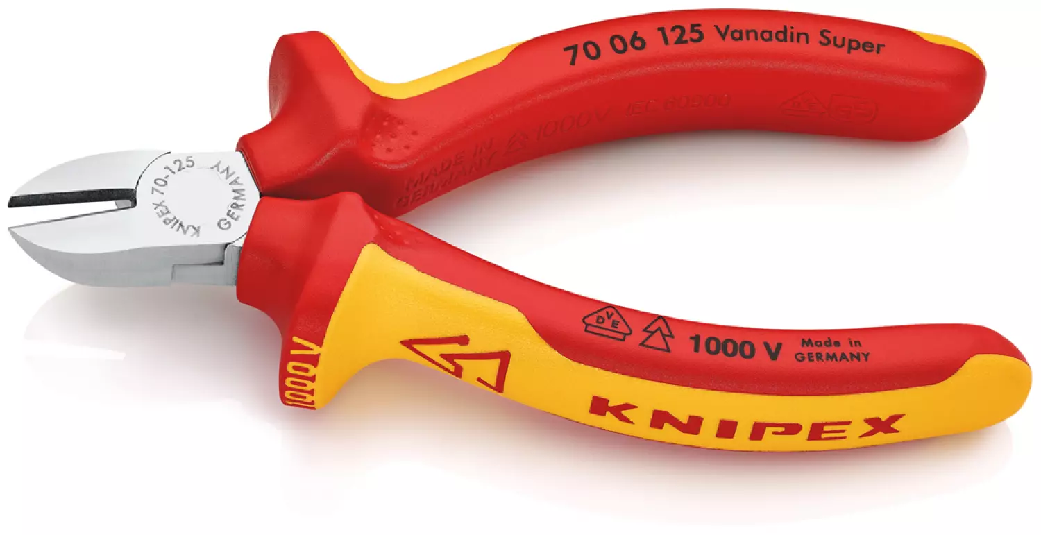 Knipex 7006125 Zijsnijtang - 125mm thumbnail 2