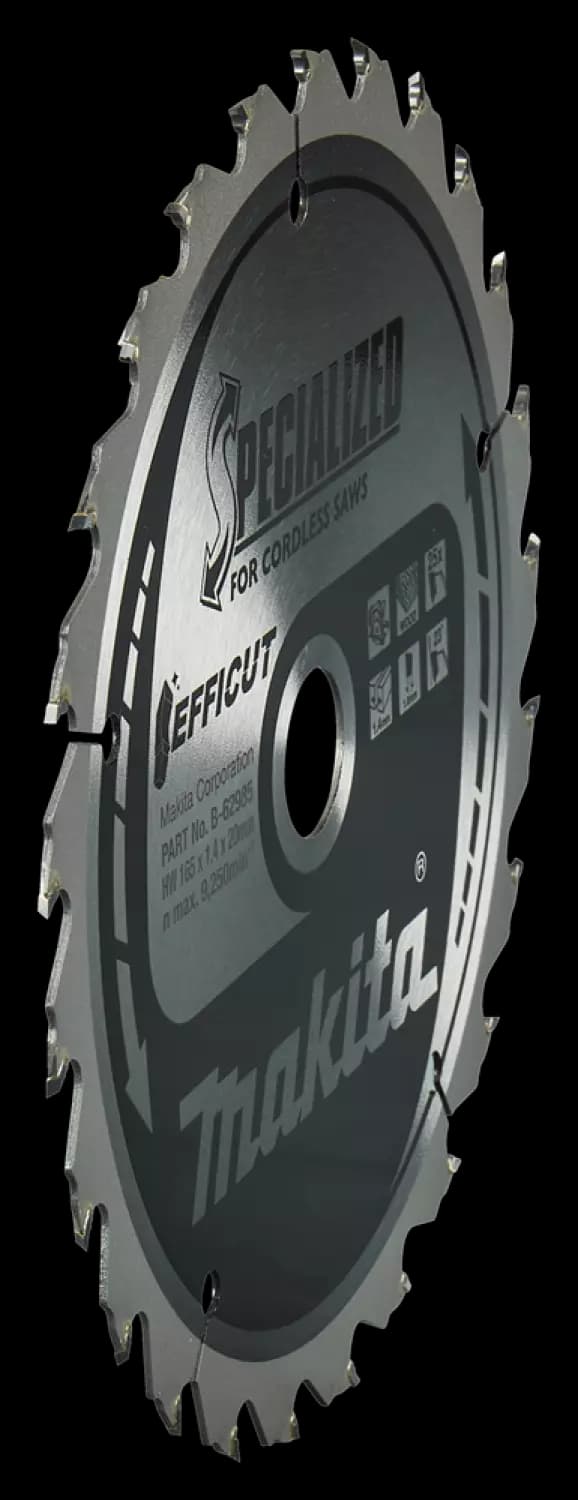 Makita B-62985 Cirkelzaagblad Hout - 165x20x1,4mm 25T thumbnail 2