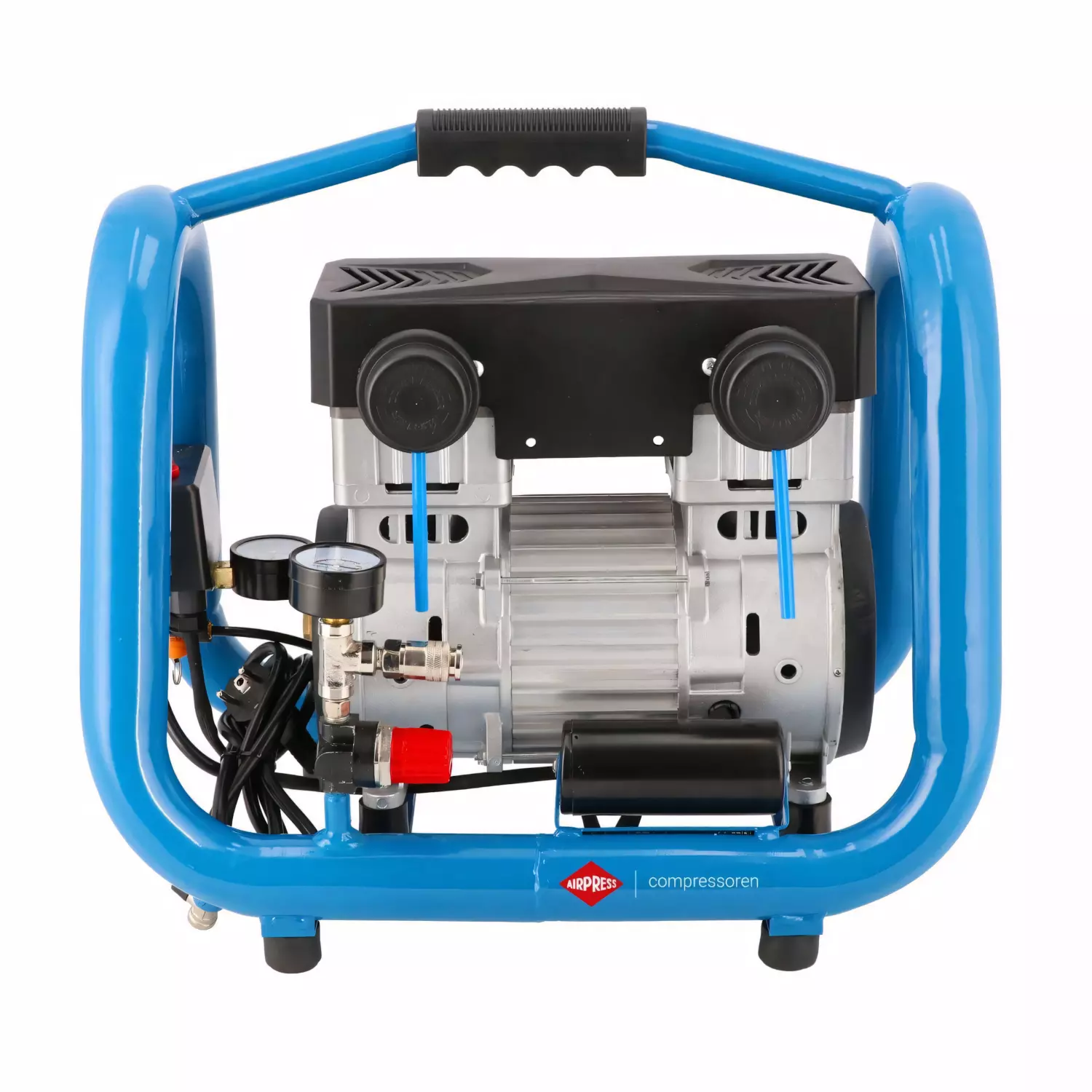 Airpress LMO 4-170 Stille Compressor - Olievrij - 10 Bar - 90 L/min - 4L thumbnail 2