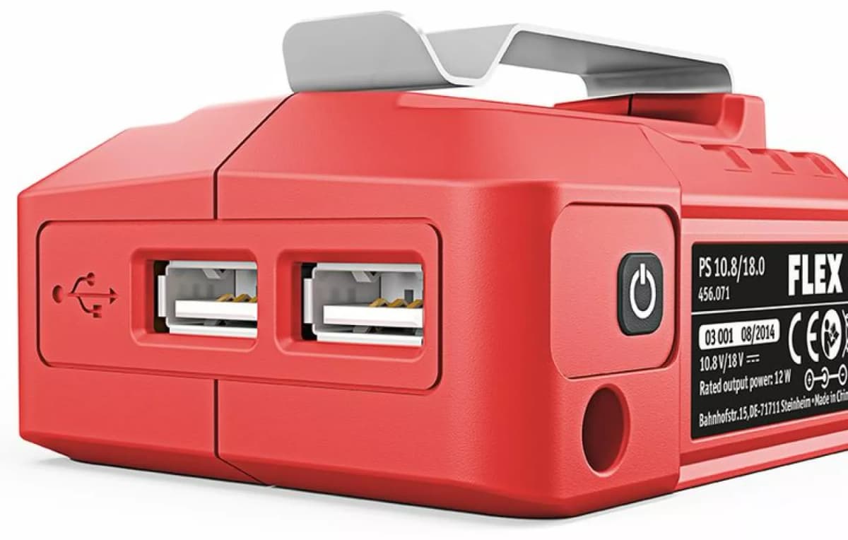 Flex PS 10.8/18.0 10,8 - 18V Accu Adapter USB-lader
