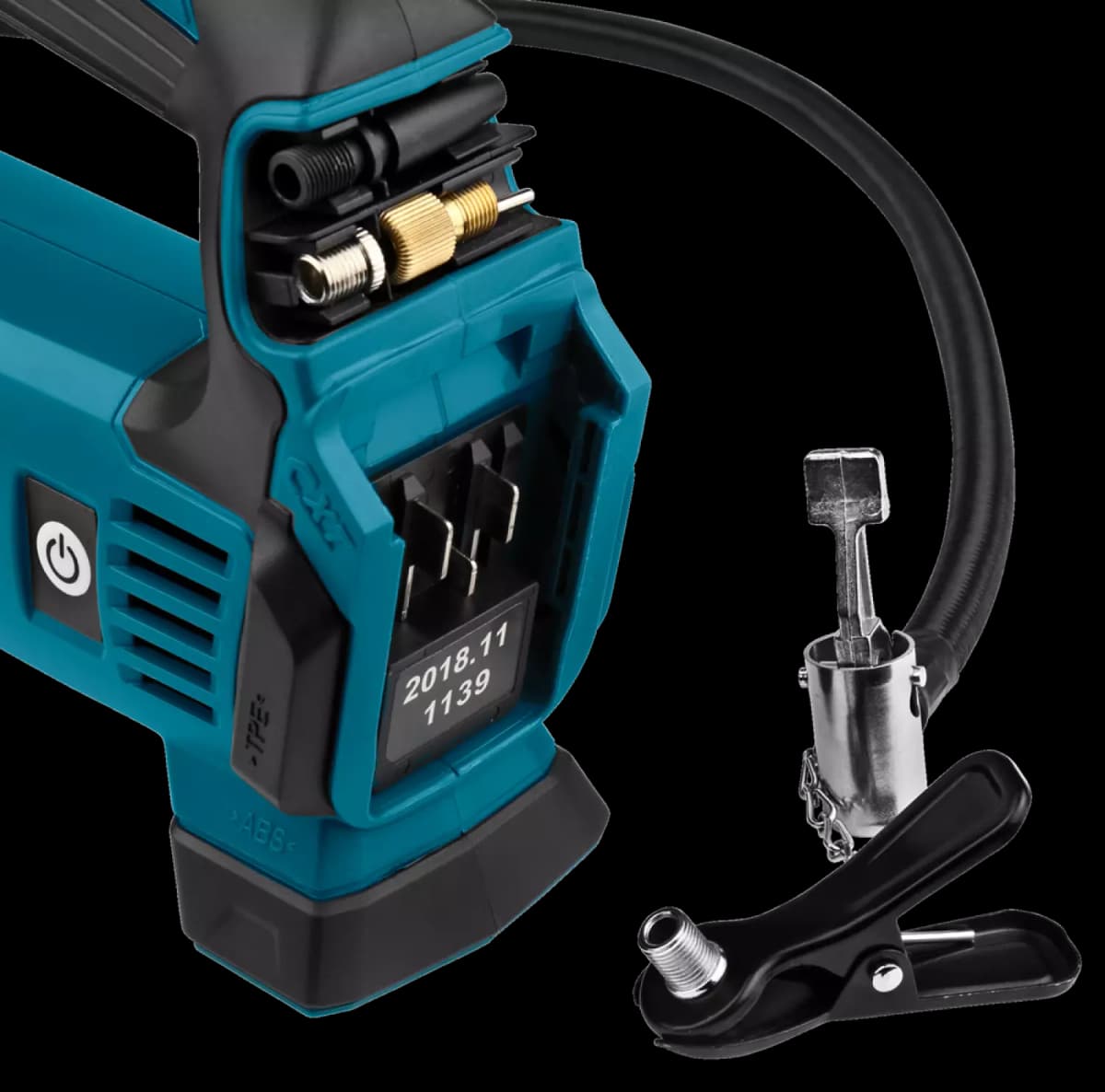 Makita MP100DZ 12V Li-Ion Accu Luchtpomp Body - 8,3 Bar thumbnail 3