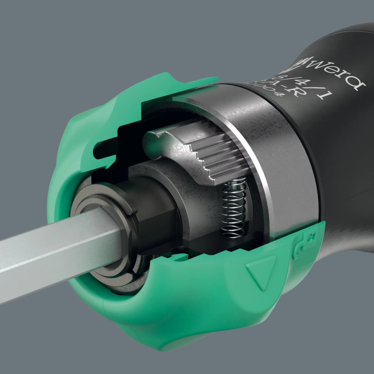 Wera 05051514001 Kraftform Kompakt 20 RA-R Bitschroevendraaier In Etui - 6 In 1 Multi-bit - Met Ratelfunctie thumbnail 2