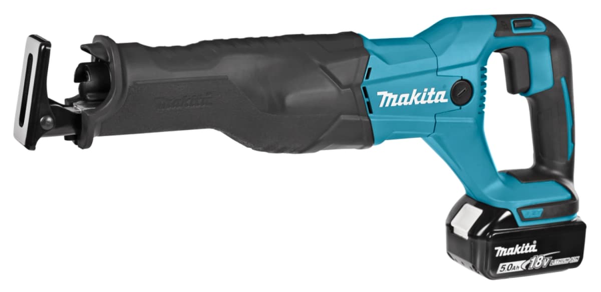 Makita DJR186RTE 18V Li-Ion Accu Reciprozaag Set (2x 5.0Ah Accu) In Koffer - Snelwissel - Variabel thumbnail 2